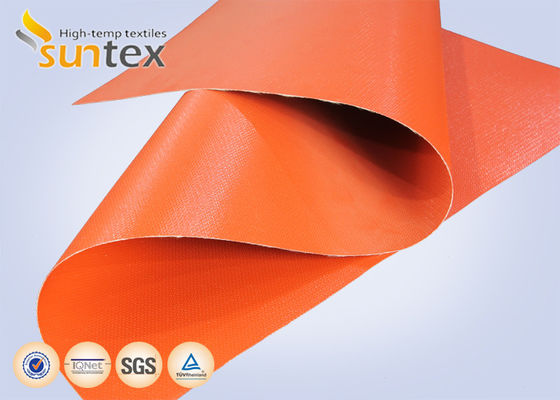 High Temperature Resistant Fireproof Anti-tear Silicone Coated Aramid Fabric for Industrial Applications