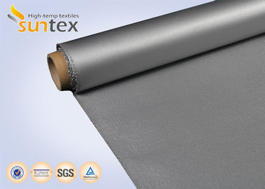 0.4mm Silicone Rubber Coated Fiberglass Cloth For Fabric Expansion Joints,Welding Fire Blankets