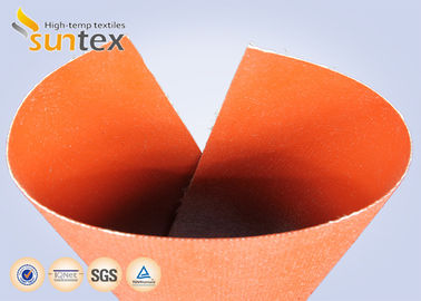 Fireproof Silicone Coated Fabric anti-environment and flame resistant For Heat Resistant And Thermal Insulation