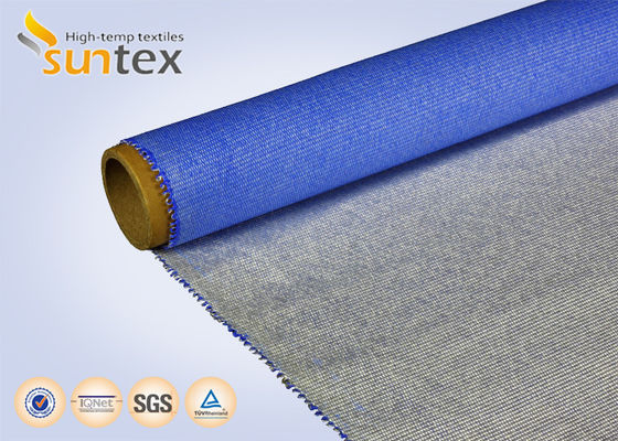 High Temperature Resistant Fireproof Anti-tear Silicone Coated Fiberglass Fabric for Industrial Applications