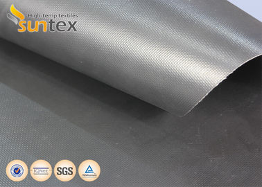 Red Silicone Coated Fiberglass Fabric Fire Resistant Fiberglass Cloth