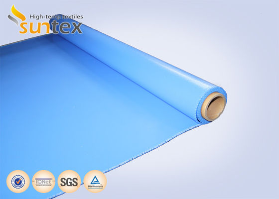 Flame Retardant High Temperature Resistant Anti-tear Silicone Coated Fiberglass Fabric for Pipeline Flexible Connector
