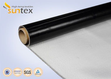 Resistance to high temperatures and flame make this silicone coated fiberglass fabric