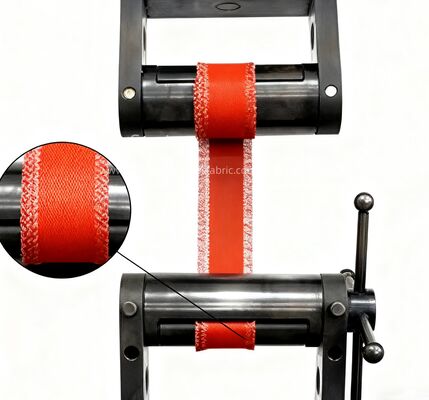 Heavy Duty 850g/m2 Silicone Coated Fiberglass Fabric - Fireproof and Heat Resistant for Industrial Applications