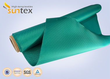 0.6mm  High Temp Protection Fiberglass Screen Fabric Fire Blanket For Welding