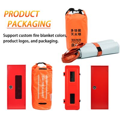 Flame-Retardant EV Car Fire Blanket with 550℃/1000℃ Thermal Resistance and Oxygen Deprivation for Fire Safety