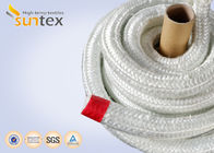Heat Insulation 550C Fiberglass Rope Gasket For Industrial Furnace Fireplaces
