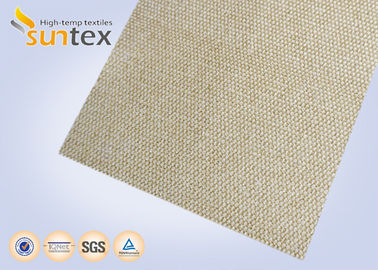 Vermiculite Coated Fiberglass Fabric 1200°C Fireproof Thermal Insulation