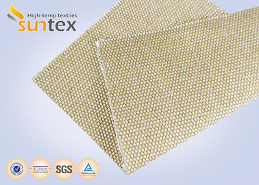 Chemical Resistant High Temperature Fiberglass Cloth / High Heat Resistant Silica Cloth Abrasion