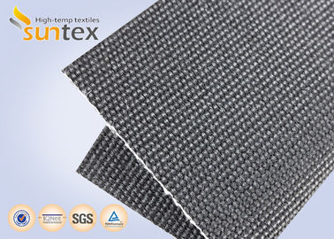 Chemical Resistant High Temperature Fiberglass Cloth / High Heat Resistant Silica Cloth Abrasion