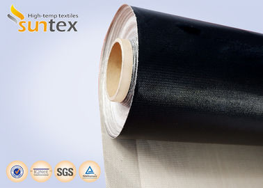 High Temperature Thermocovers Ptfe Coated Glass Fabric 1 Side 17OZ Fire Barrier