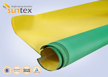 2025 Fireproof Chemical Resistant Non Stick Polyurethane Coated Fiberglass Fabric / Cloth