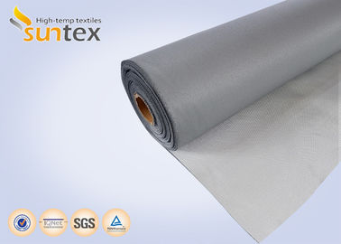 Welding PU Coated Fiberglass Fabric Cloth Fire Barrier M0 Isolating Fabric Canvas 0.4mm