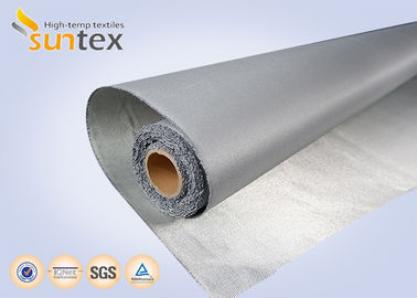 Heat And Cold Resistant PU Coated Fiberglass Fabric 0.4mm For Air Distribution Ducts M0