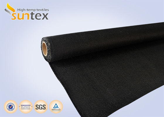 460 g/sqm 0.41 mm M0 Fire Resistance PU Coated Fiberglass Fabric for Fire Blanket and Air Ducts