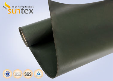 Fire Retardant Silicone Coated Fiberglass Fabric With Enhanced Durability High Temperature Silicone Fiberglass Cloth