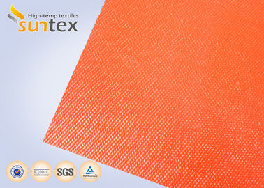 Thermal Insulation Silicone Fabric E-Glass High Temperature Resistance Silicone Coated Fiberglass for Fire Prevention