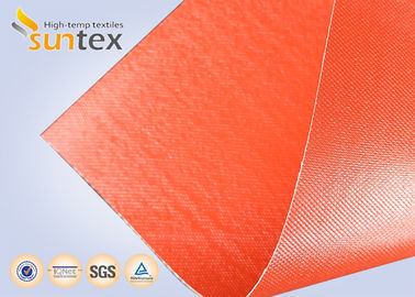 Oustanding Chemical Resistance Silicone Coated Glass Fibre Fabric for Fireproof Removable Insulation Jacket