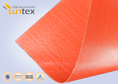 High Performance Fabric  Fiberglass Fabric with Silicone Coated for Fire and smoke curtain