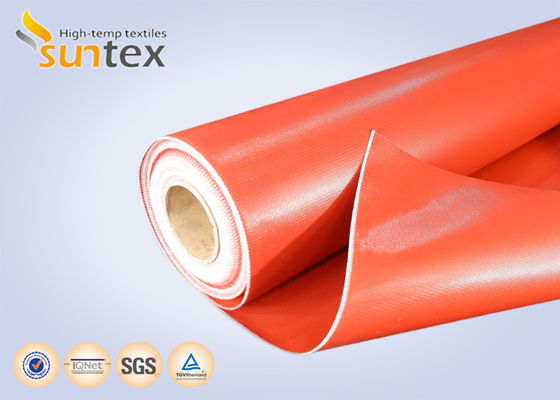 Arc and Corona Resistant Silicone Coated Fiberglass Fabric with Temperature Resistance -50°C to 500°C and Alkali Free Properties