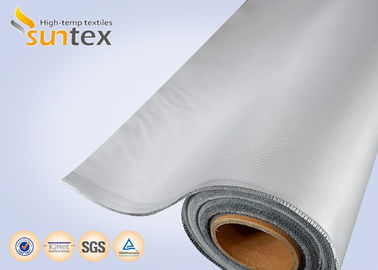 560g Silicone Cloth Fire Resistance Coating Fiberglass Fabric for Fireproof Curtain