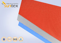 Suntex Woven Thermal Insulation Cloth High Silica Coated With Red Silicone Rubber