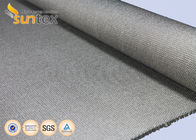 High Temperature Silica Fiberglass Cloth Fire Barrier Fire Blanket Material