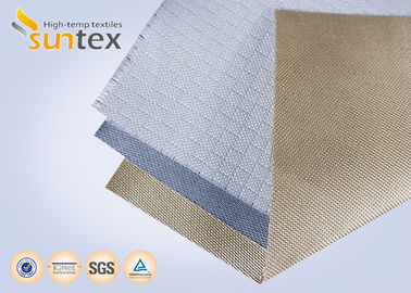 1200 Degrees C Vermiculite Coated Fiberglass Fabric With Excellent Resistance To High Temperatures And Abrasion