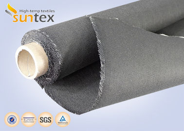 24oz Twill Weave Fire Resistant Acrylic Coated Fiberglass Fabric Welding Protection