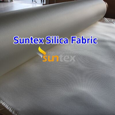 22 Years Factory Silica Fabric 1000℃ Long Term Heat Resistant Silica Insulation Cloth ISO9001 SGS Certified