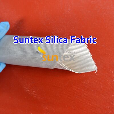 Custom High Silica Fiberglass Cloth with 96% SiO2 and Double Sides for 1000℃ Temperature Resistance