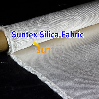 Custom High Silica Fiberglass Cloth with 96% SiO2 and Double Sides for 1000℃ Temperature Resistance