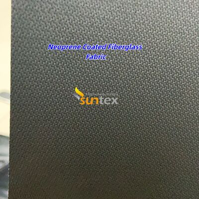 High Temperature Resistance Chemical Resistant Flame Retardant Neoprene Coated Fiberglass Fabric for Industrial Applications