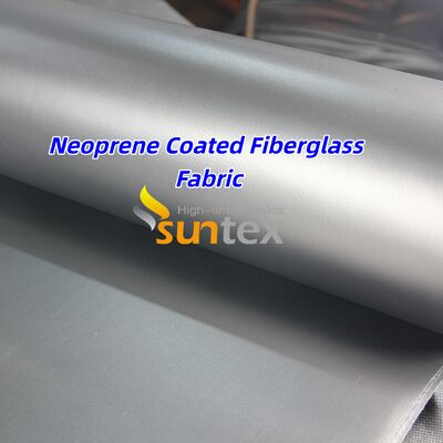 High Temperature Resistance Chemical Resistant Flame Retardant Neoprene Coated Fiberglass Fabric for Insulation Shield