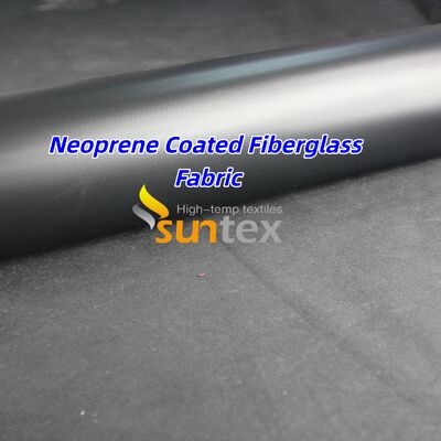 High Temperature Resistance Flame Retardant Neoprene Coated Fiberglass Fabric for Chemical Resistant Applications