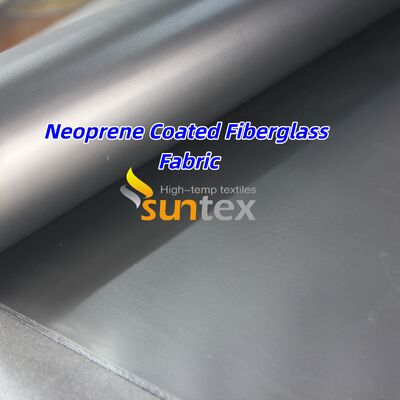 High Temperature Resistance Flame Retardant Neoprene Coated Fiberglass Fabric for Chemical Resistant Applications