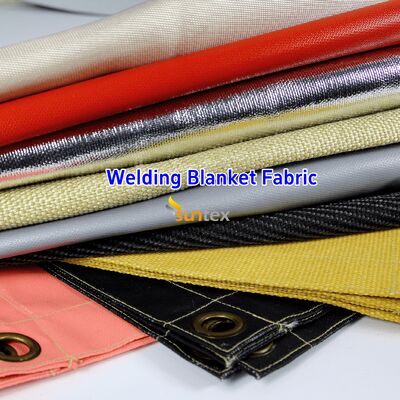 550°C Heat Resistant Acrylic Coated Fire Blanket Welding Blanket with Customizable Sizes