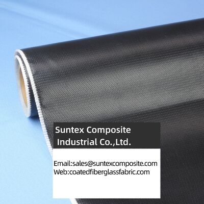 High Temperature Resistance Fireproof Silicone Coated Fiberglass Fabric with Customizable Width
