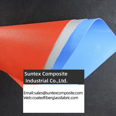 Heat-resistant E-glass Fireproof Double-sided Silicone Coated Fiberglass Fabric for Industrial Applications