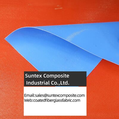 Fireproof Heat-Resistant Silicone Coated Fiberglass Fabric with 550°C Temperature Resistance