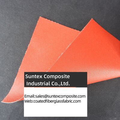 Heat Resistant Silicone Coated Fiberglass Fabric for High Temperature Resistance and Removable Insulation Jacket