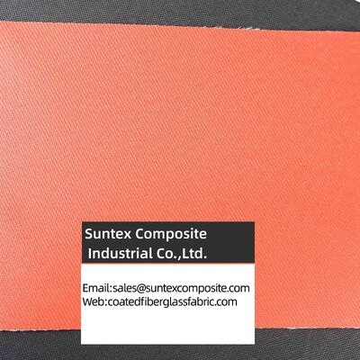 High Temperature Resistant Fireproof Silicone Coated Fiberglass Fabric for Thermal Insulation Cover