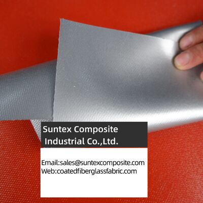 High Temperature Resistant Fireproof Silicone Coated Aramid Cloth with Anti-tear Properties for Industrial Applications
