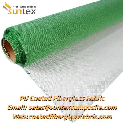 High Temperature Resistance Fireproof PU Coated Fiberglass Fabric Welding Blanket Abrasion Resistant