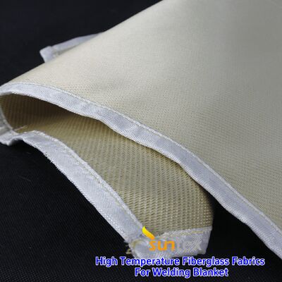550°C Heat Resistant Acrylic Coated Fiberglass Welding Blanket with Customizable Sizes