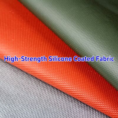430gsm Double Side Coated Silicone Fiberglass Braided Cloth with Fire Resistance for Thermal Insulation