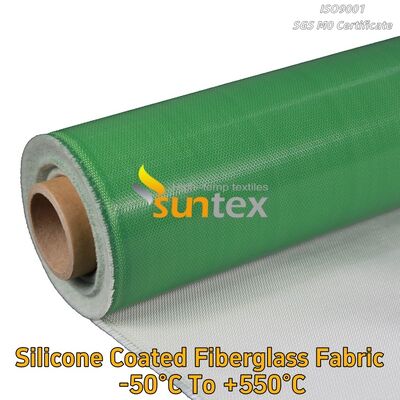 Fire Prevention Silicone Coated Fiberglass Fabric