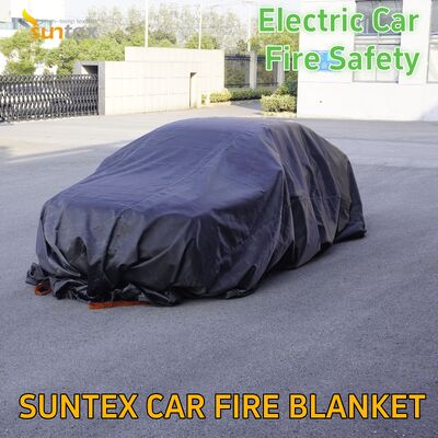 Suntex High Quality Large Electric Vehicle EV Fire Blanket Roll Made of Durable Fiberglass