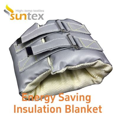 Industrial Fiberglass Removable Valve Insulation Jackets for Gate