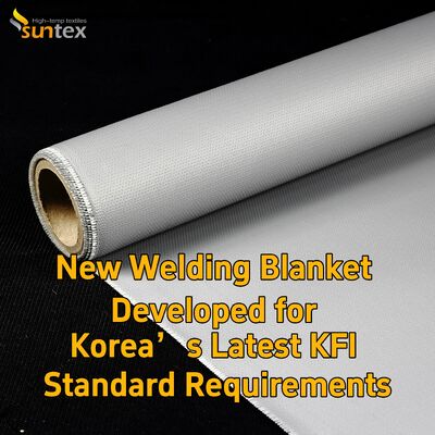 Industrial Fire Resistant Welding Blanket Durable Fiberglass Welding Fire Blanket for Factory Welding Fire Prevention